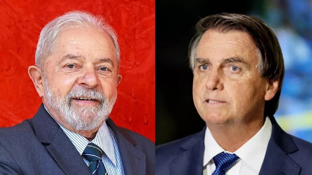 Lula e Bolsonato em foto