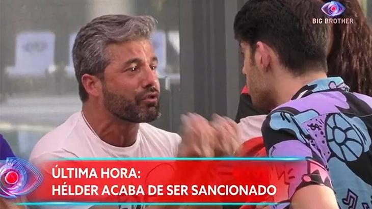  participante do Big Brother Portugal briga no ar