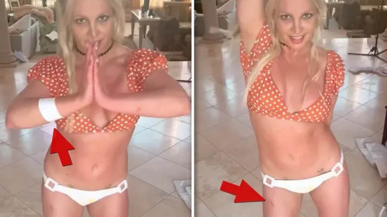 Britney Spears dançando