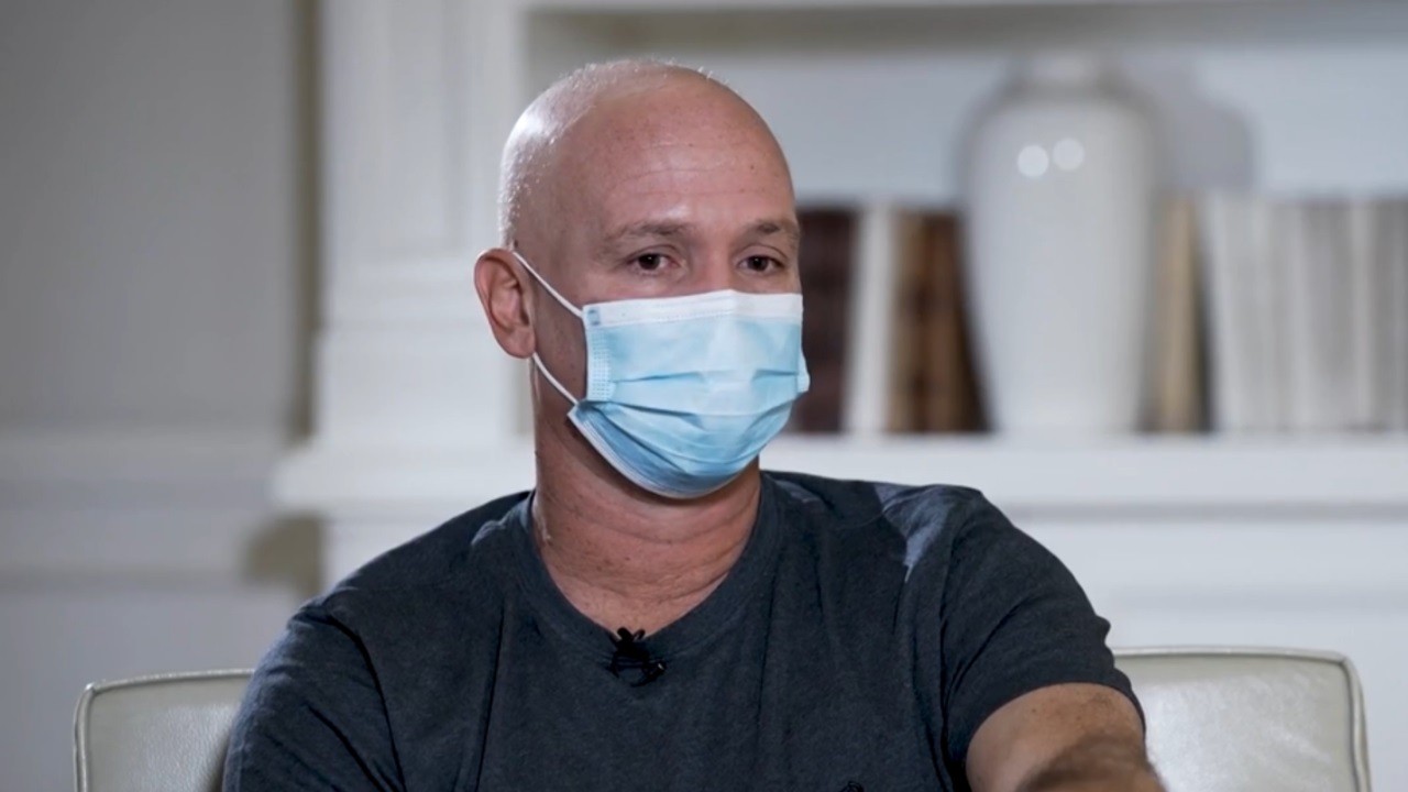 Caio Ribeiro fala do tratamento contra um câncer em entrevista ao Esporte Espetacular, na Globo
