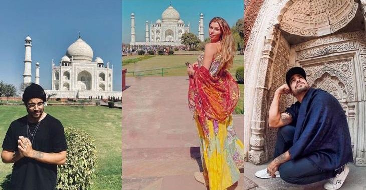 Caio Castro e Grazi Massafera curtem viagem romântica na Índia