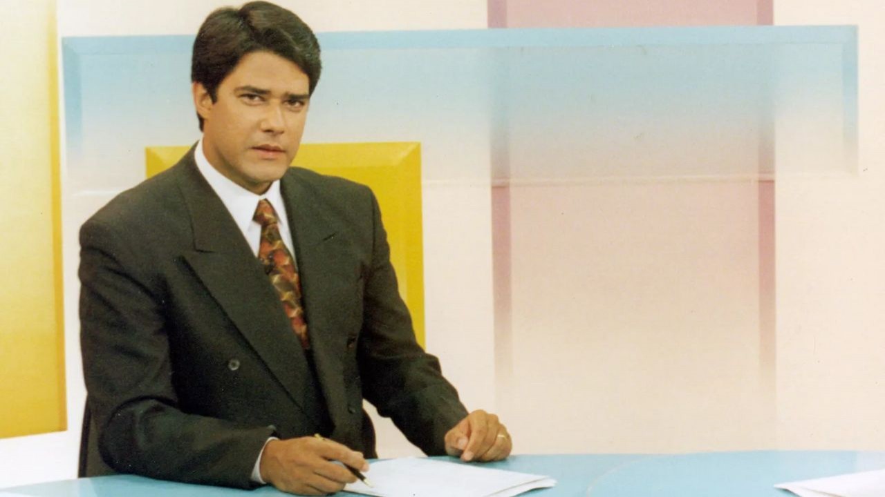 William Bonner despontou em outros jornais da Globo além do Jornal Nacional, como o "Jornal Hoje" (Foto Reprodução/Internet)