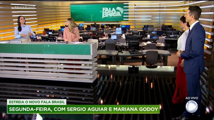 Cecato nega que Mariana Godoy tenha roubado seu lugar no Fala Brasil e chora ao vivo