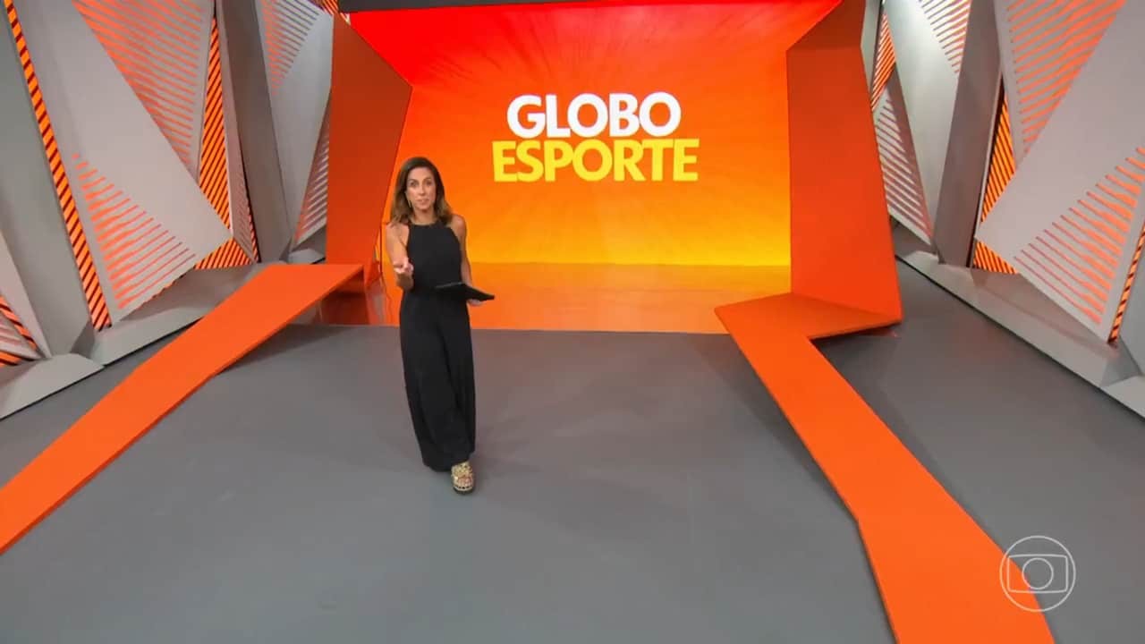 Carol Barcellos no Globo Esporte