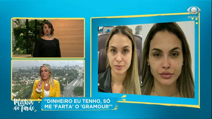 Cátia Fonseca no Melhor da Tarde falando sobre Sarah Andrade