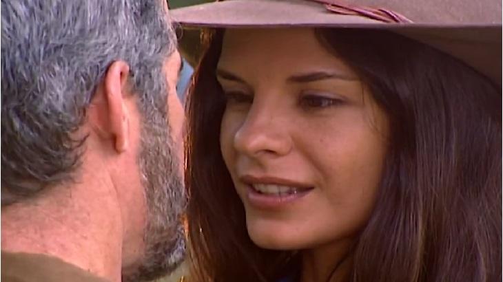 Helena Ranaldi em cena da novela Laços de Família, em reprise na Globo