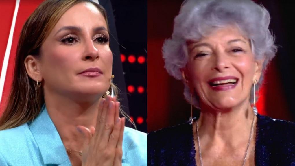 Time de Claudia Leitte no The Voice + tem Vera do Canto e Mello, de 84 anos