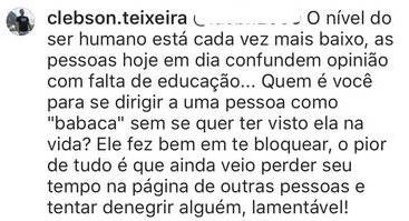 Clebson Teixeira defende Lulu Santos após cantor ser atacado na web
