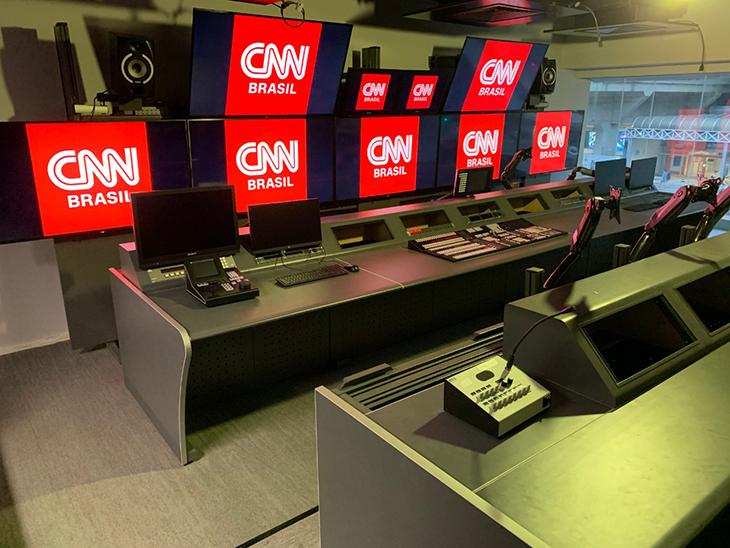 Perto de estrear, CNN Brasil dá forma ao seu parque tecnológico; veja fotos