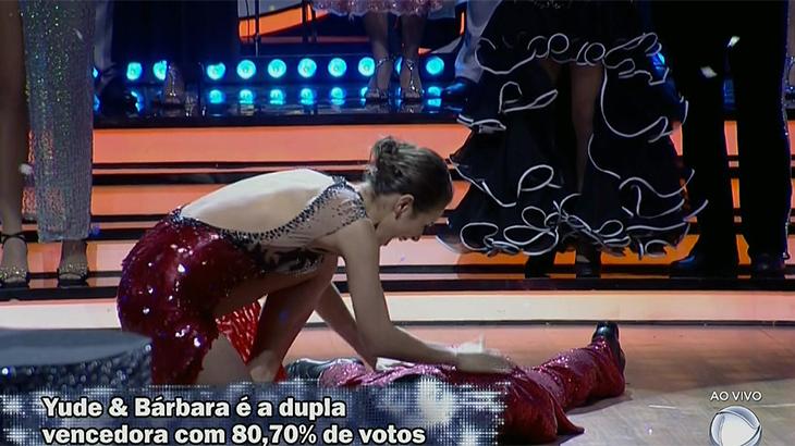 \"Dancing Brasil\" bate recorde de audiência com título de Yudi, mas ainda atrás do SBT