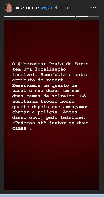 Jornalistas da Globo relatam homofobia em hotel: \"Ameaçamos chamar a polícia\"
