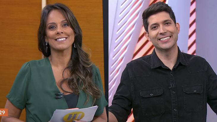 Os repórteres Fabiola Andrade e Caio Maciel são promovidos na Globo