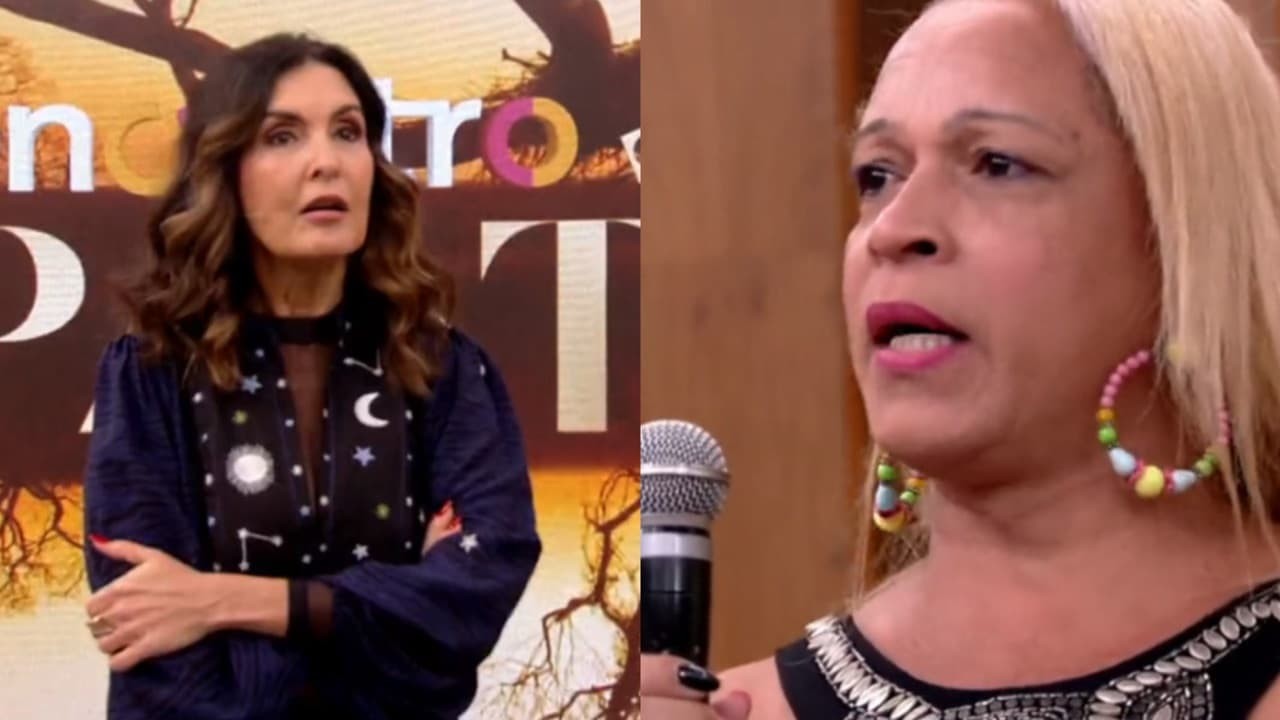 Fátima Bernardes fica chocada com entrevistada do Encontro, na Globo