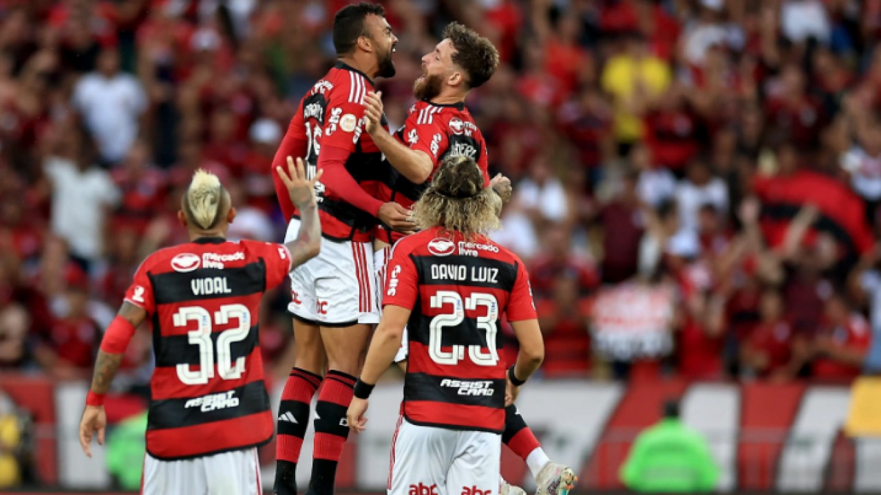 Flamengo ganhando 