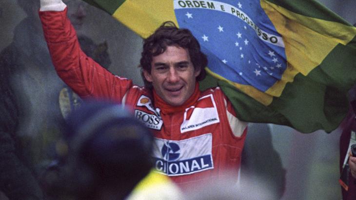 Ayrton Senna ídolo da Fórmula 1