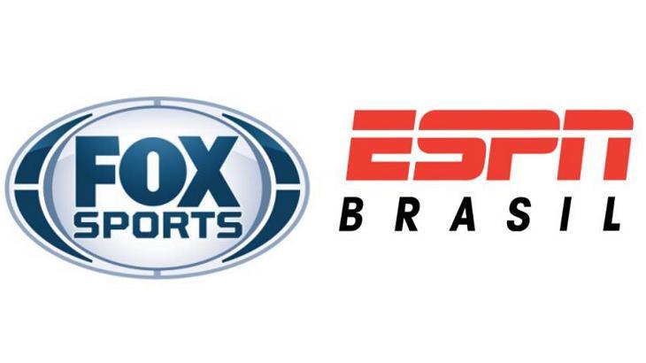 Logos antigos do Fox Sports e ESPN Brasil