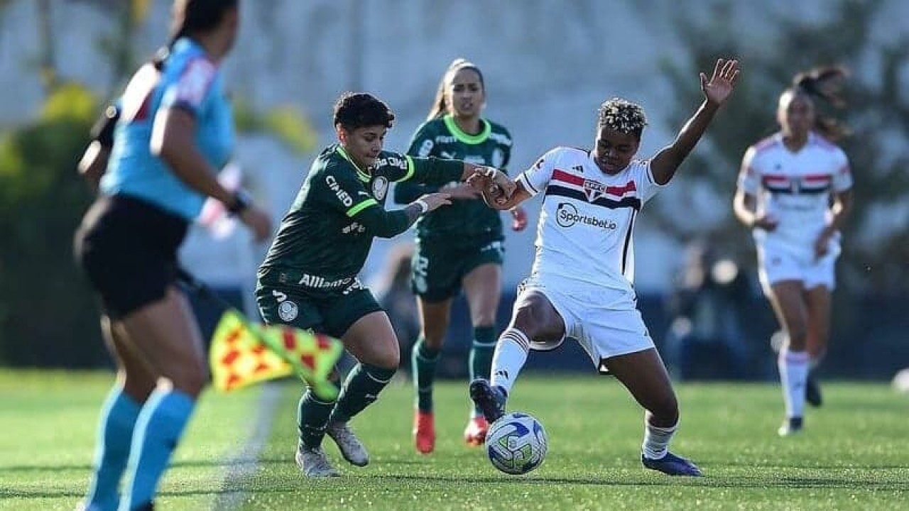 Palmeiras e São Paulo no Brasileirão Feminino