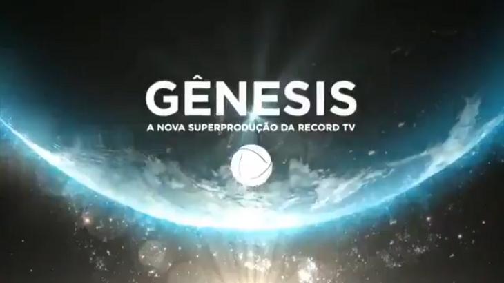 Logo de Gênesis, novela da Record