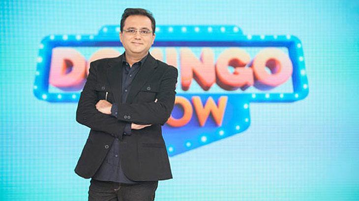 Geraldo Luís no "Domingo Show"