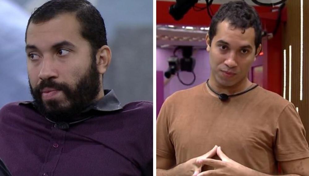 Gilberto Nogueira do BBB21 antes e depois de tirar a barba