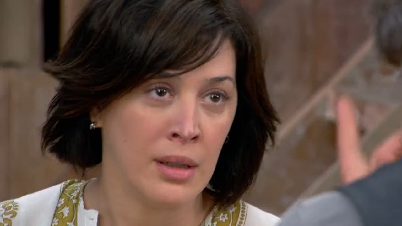 Claudia Raia como Donatela na novela A Favorita