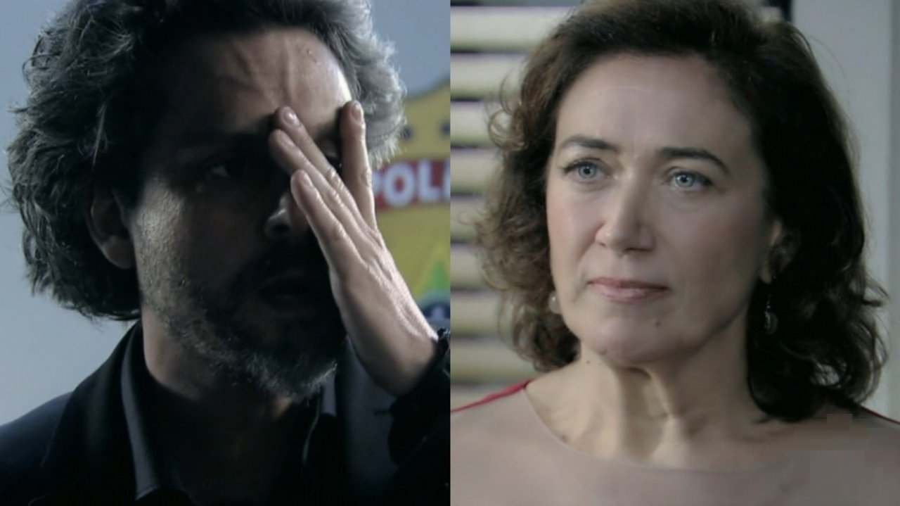 Alexandre Nero e Lilia Cabral em cena da novela Império, em reprise na Globo