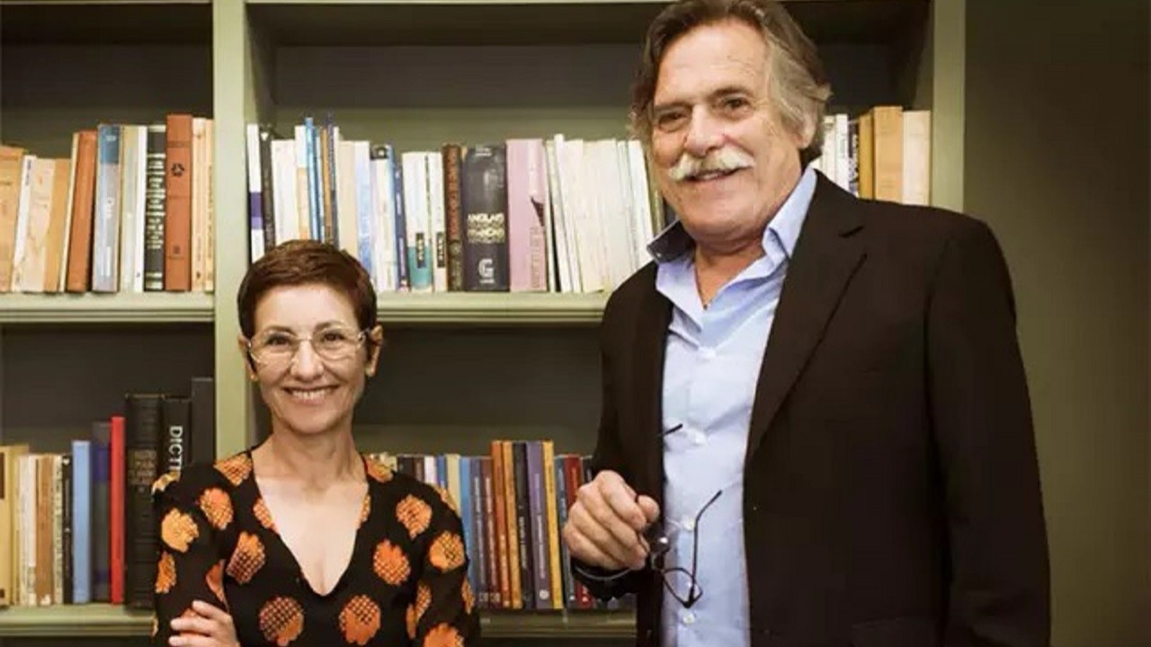 José de Abreu e Cássia Kis em "Os Dias Eram Assim" (Foto Reprodução/Internet)