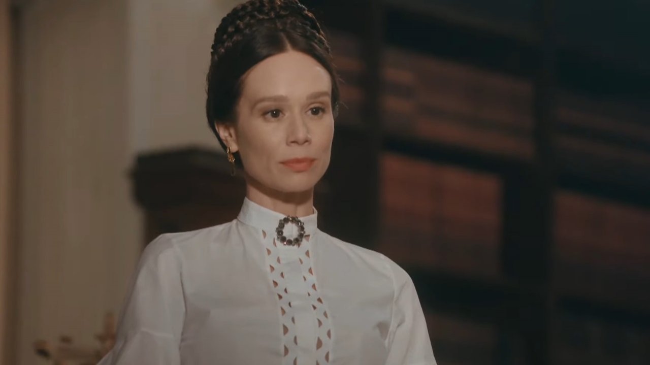 Mariana Ximenes como Luísa, a Condessa de Barral, na novela Nos Tempos do Imperador, em exibição na Globo