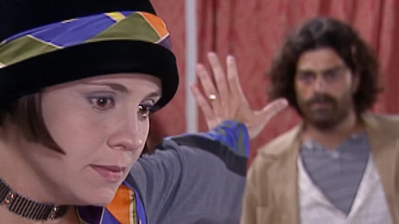 Adriana Esteves e Eduardo Moscovis como Catarina e Petruchio na novela O Cravo e a Rosa, em reprise na Globo