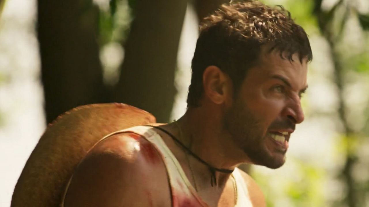 Levi (Leandro Lima) nas últimas cenas do personagem em Pantanal