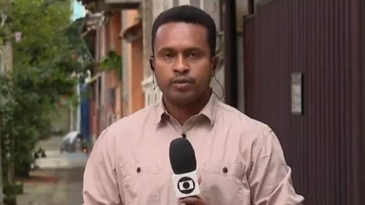 Repórter da Globo no Rio de Janeiro