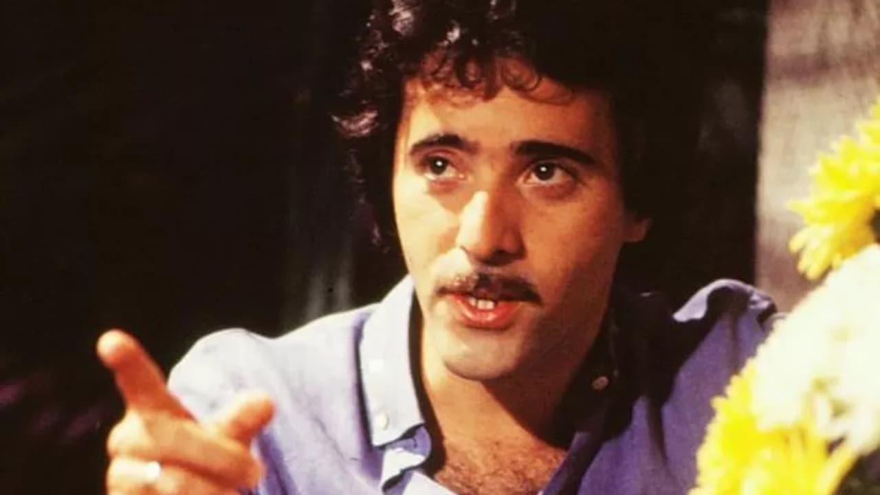 Tony Ramos na novela Champagne, exibida na Globo em 1983