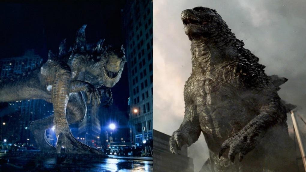 Monstro de origem japonesa, Godzilla ganhou filmes em Hollywood em 1998 e 2014