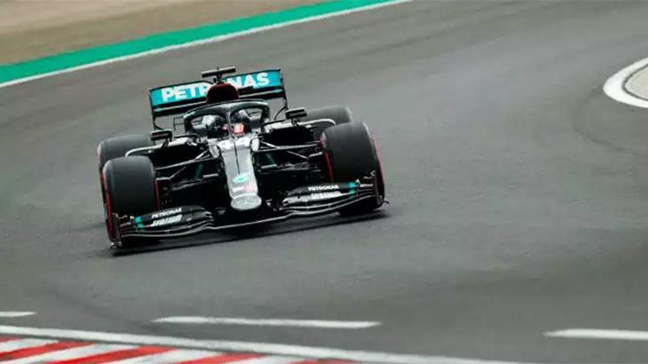 Carro de Fórmula 1 de Lewis Hamilton