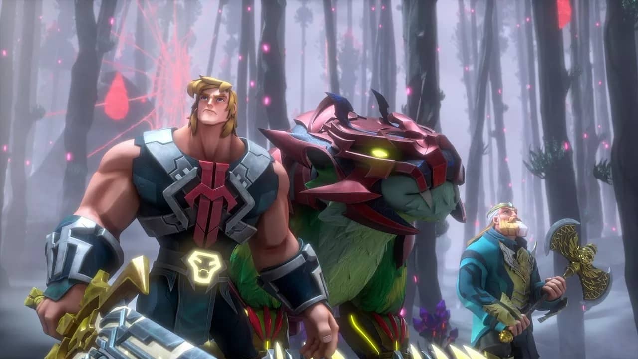 Cena de He-Man e os Mestres do Universo