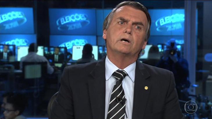 Jair Bolsonaro reclamando