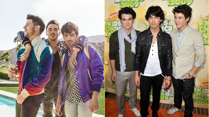 Montagem com os Jonas Brothers