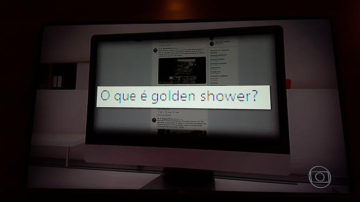 \"O que é Golden Shower?\" Pergunta de Jair Bolsonaro é destacada no \"Jornal Nacional\"