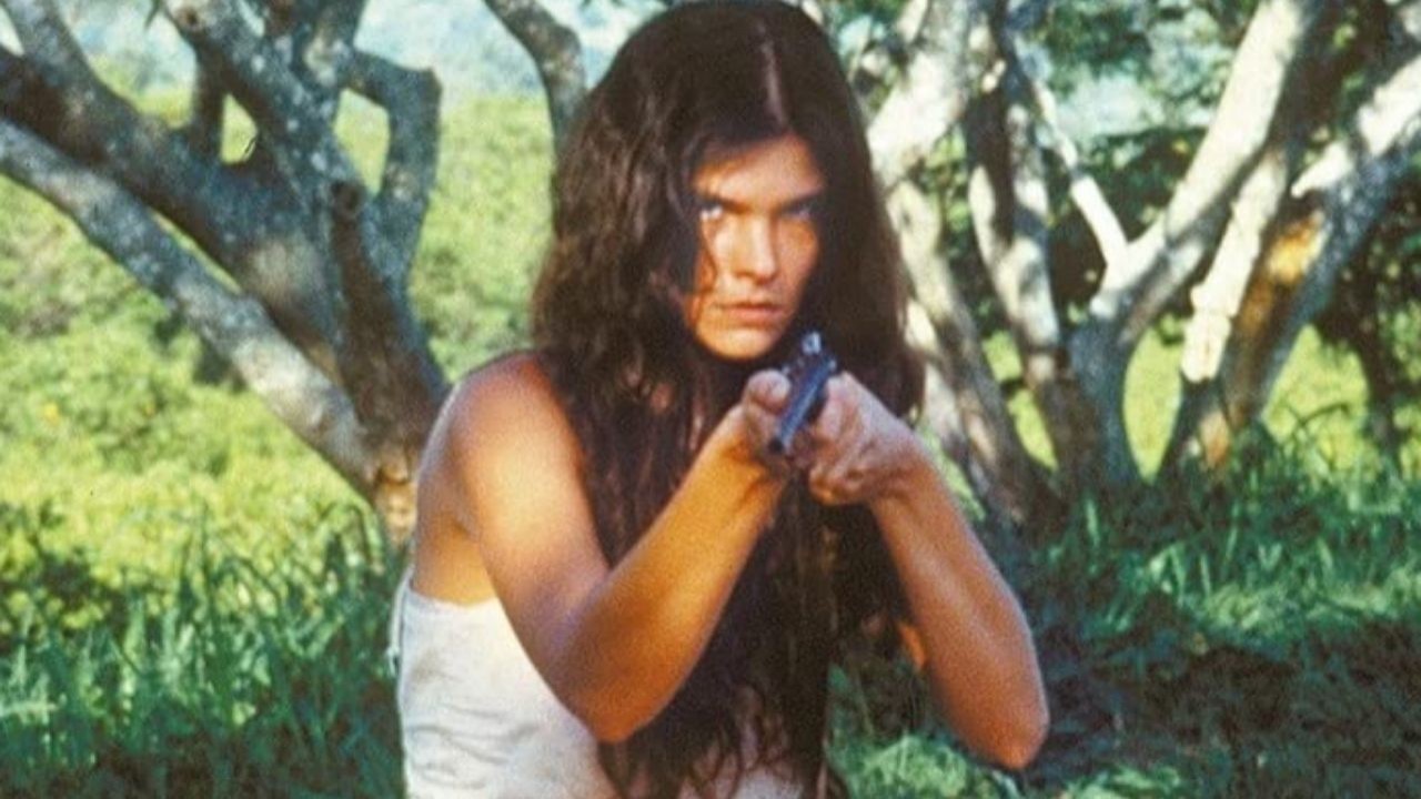 Cristiana Oliveira como Juma na primeira versão de Pantanal