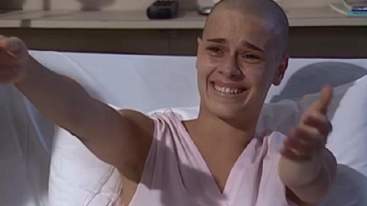 Carolina Dieckmann em cena da novela Laços de Família, em reprise na Globo