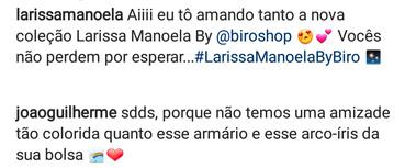 João Guilherme surpreende os fãs ao pedir para ter \"amizade colorida\" com Larissa Manoela