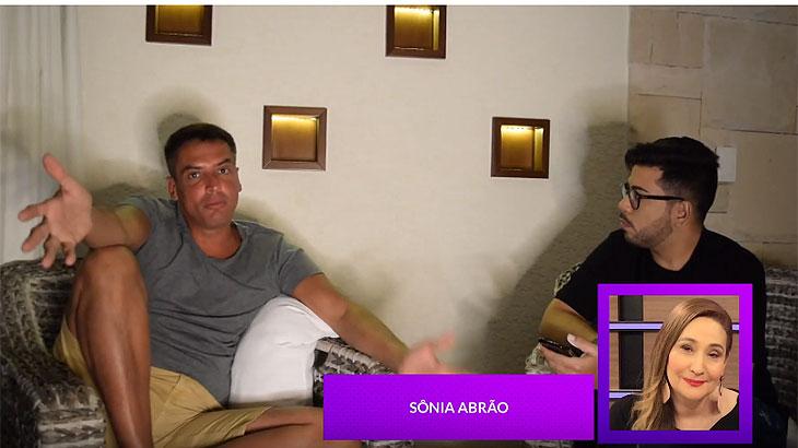 Leo Dias se cansa e desabafa sobre irmão de Sônia Abrão: \"só lamento\"