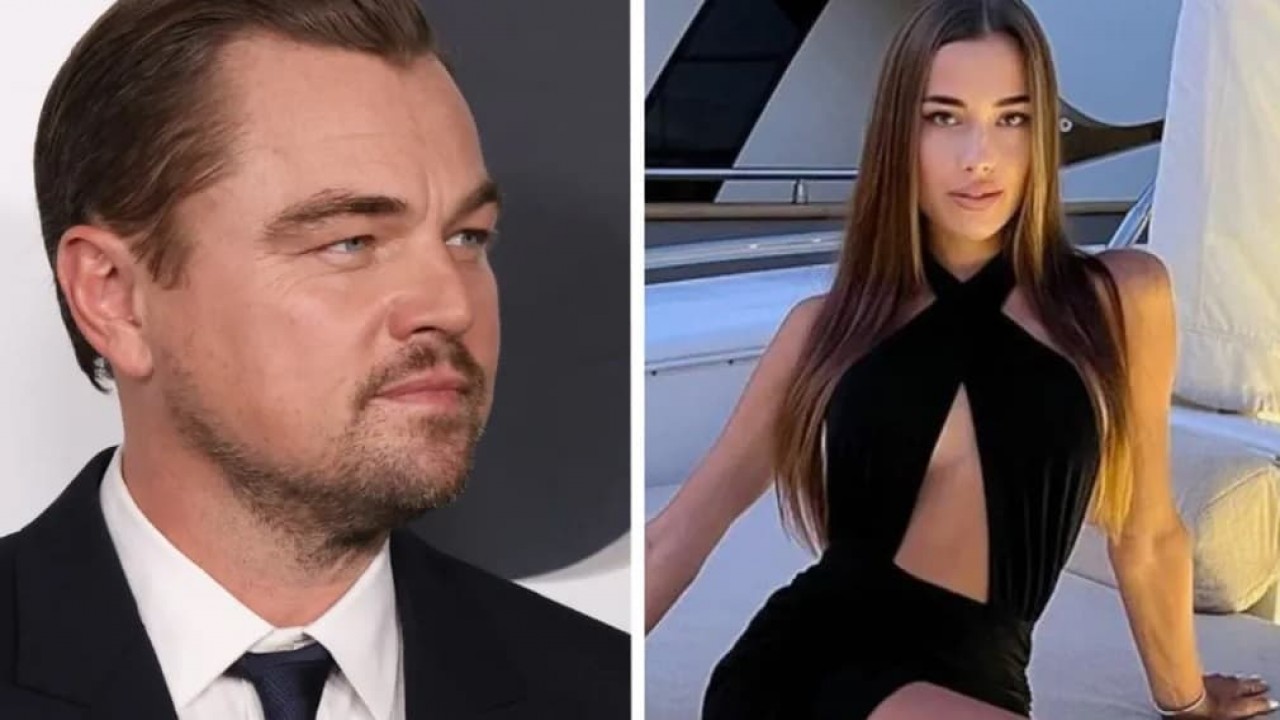Leonardo DiCaprio e a modelo Maria Beregova