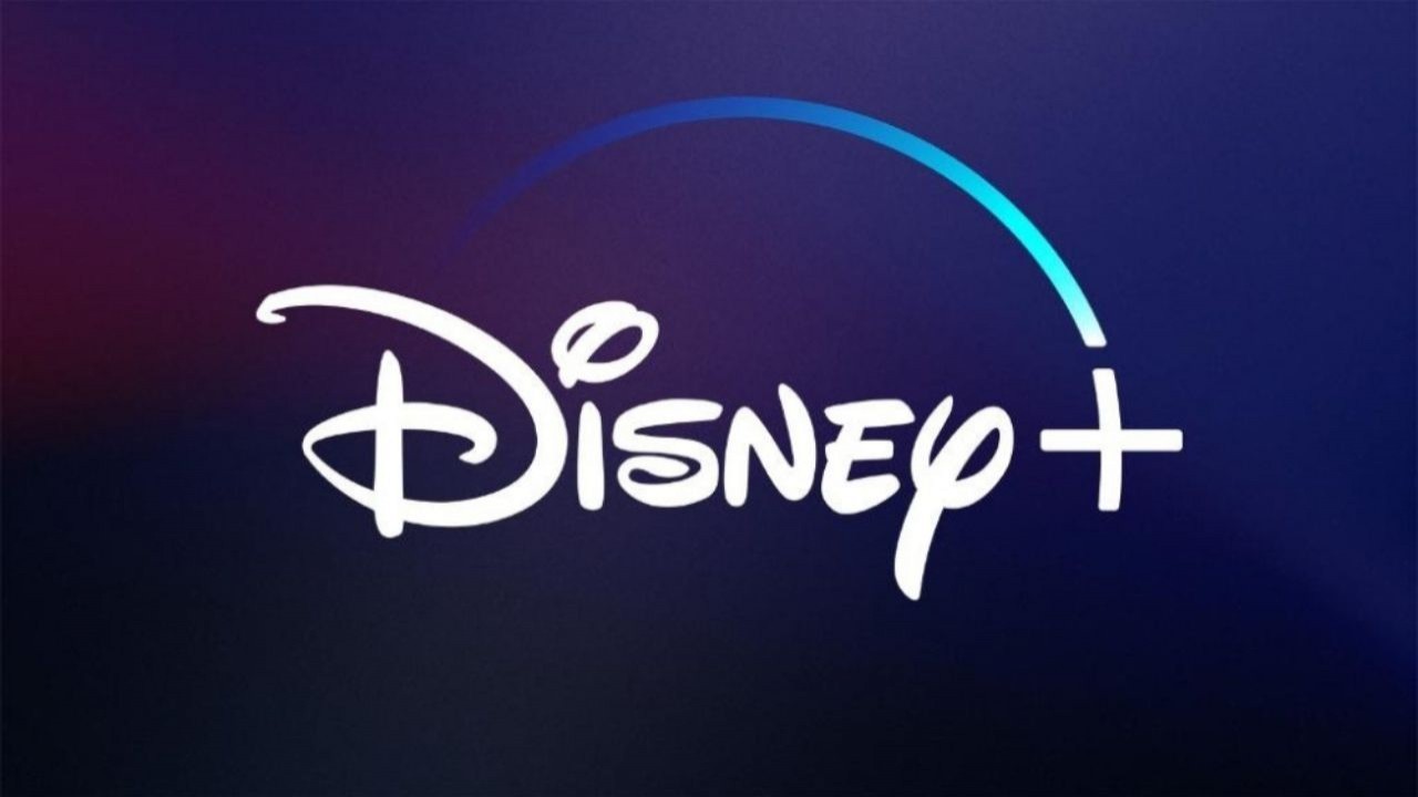 Logo da Disney + com fundo azul
