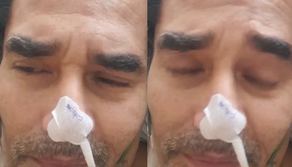 Internado, Luciano Szafir grava vídeo do hospital