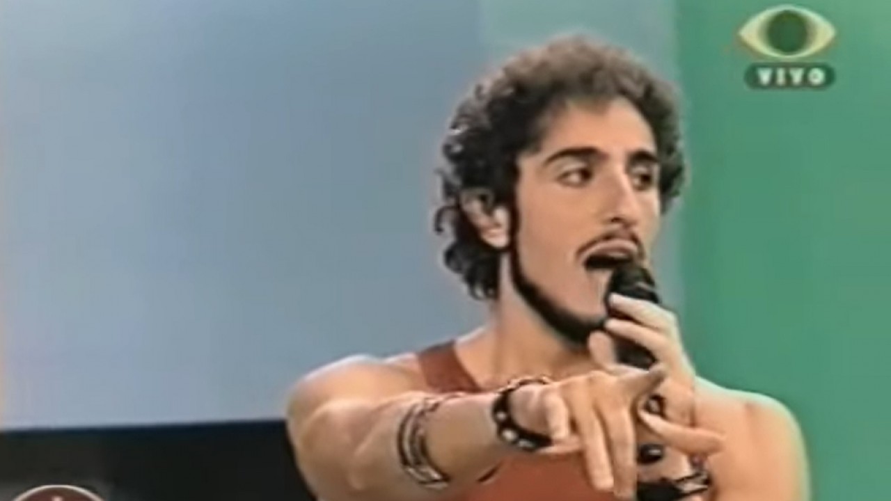 Marcos Mion apontando dedo no Descontrole da Band