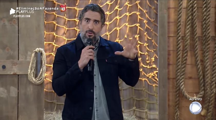 Marcos Mion comanda o reality show A Fazenda 2019, que está sofrendo com baixa audiência 