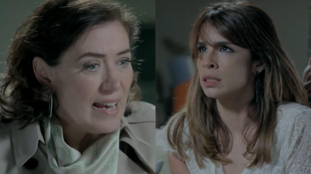 Lilia Cabral e Maria Ribeiro em cena da novela Império, em reprise na Globo