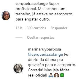 Marina Ruy Barbosa revela onde vai passar as férias e causa espanto