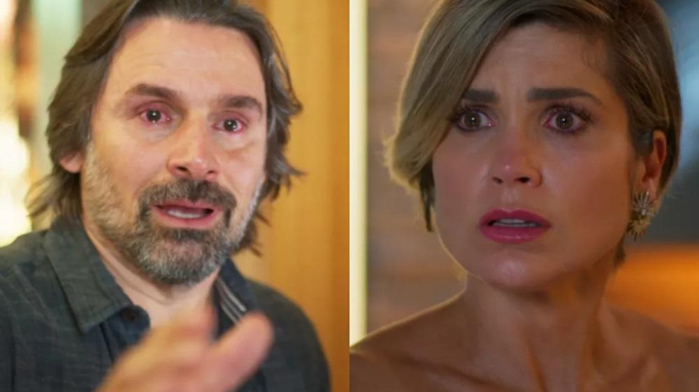 Murilo Rosa e Flávia Alessandra em cena da novela Salve-se Quem Puder, da Globo